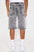 Load image into Gallery viewer, Mini Washed Away Denim Short - Grey Mineral Wash
