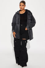 Load image into Gallery viewer, Mixed Feelings Washed Corduroy Jacket - Charcoal

