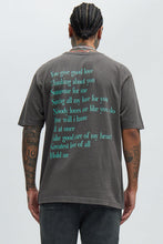 Load image into Gallery viewer, Whitney Houston Good Love Oversized Short Sleeve Tee - Grey
