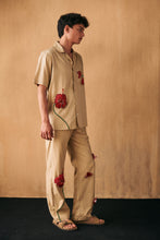 Load image into Gallery viewer, Hibiscus appliqué lounge pants
